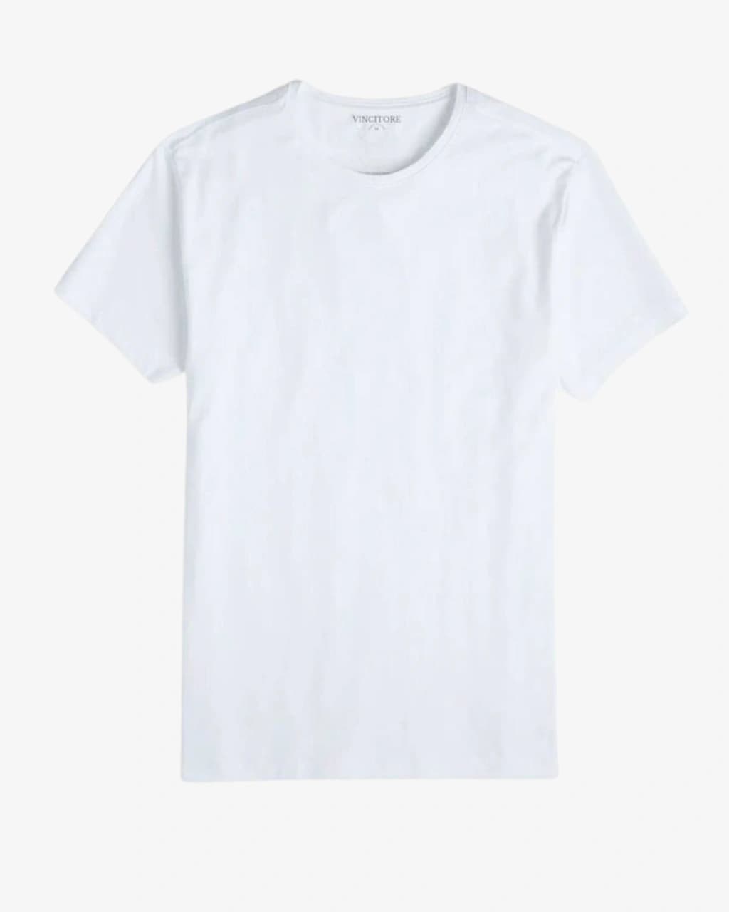 Camiseta Pima na cor branco
